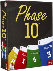 Mattel Games Phase 10,  Kartenspiel, Gesellschaftsspiel, Familienspiel, Kinderspiel
