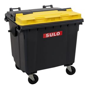 SULO Mini Mülltonne Container 1100L Nachbildung | Tisch-Mülleimer Klein