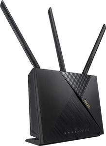 ASUS 4G-AX56 router WLAN Gigabit Ethernet dwuzakresowy (2,4 GHz/5 GHz) Czarny