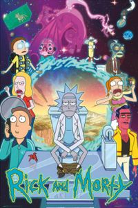 Poster Rick and Morty Season 4 61x91.5cm