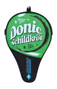 Donic-Schildkröt Tischtennis Schlägerhülle Trendline grün-schwarz