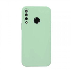 Hülle für Huawei P30 Lite Case Cover Bumper Silikon Softgrip Schutzhülle Farbe: Türkis