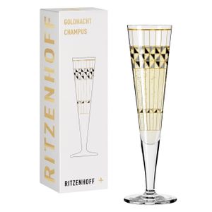 Goldnacht Champagnerglas #6 Von Burkhard Neie