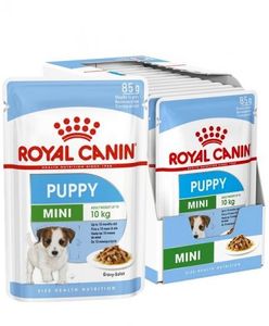 Royal Canin Shn Mini Puppy in Sauce - Nassfutter für Welpen - 12X85G