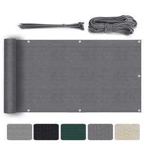 Sekey Balkon Sichtschutz 75×500 cm Terrasse Schutz HDPE Gartenzaun Sichtschutz Windschutz UV-Schutz Sekey Balkon Sichtschutz 75×500 cm Terrasse Schutz HDPE Gartenzaun Sichtschutz Windschutz UV-Schutz