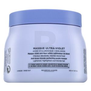 Kérastase Blond Absolu Masque Ultra-Violet maska pre platinové blond a šedivé vlasy 500 ml