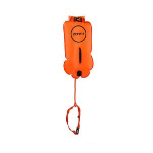 Zone3 Swim Buoy Dry Bag 28l Orange 28 Liters