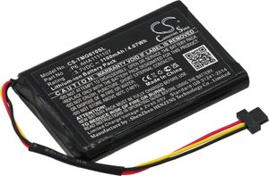 TECHTEK Akkus  Kompatibel mit [TomTom] 4FA60, Go 610, Go Essential, Navigator 6 Ersetzt AHA1111107, für P6
