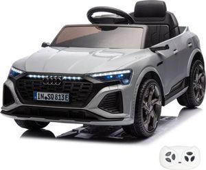 Kinder Elektroauto 12V - Audi SQ8 e-Tron - 1 bis 5 Jahre - mit Fernbedienung - Grau