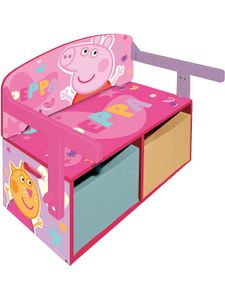 Arditex Möbel Aufbewahrungsbox Peppa Pig 3in1, Holz, 62x40x37 cm Aufbewahrungsboxen Aufbewahrungsboxen xmasgeschenke räumungsverkauf