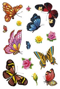HERMA Tatuaze Kolor Art Motyle 1szt.