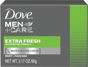 Men+care Extra Fresh Body+face Bar - Tuhé Mýdlo