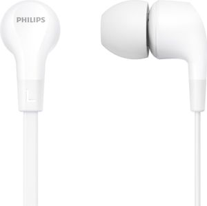 Philips In Ear Kopfhörer & Headset im Ohr Weiß TAE1105WT/00 Klarer Sound