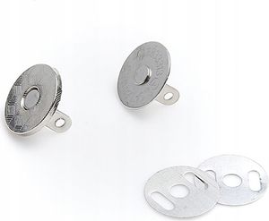 Magnetschließe 18 mm silber