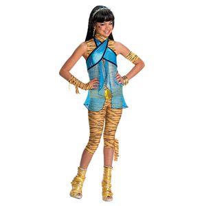 Monster High Cleo De Nile  Kostüm  Kinder # Gr. L / 140-146 (8-10 J.)