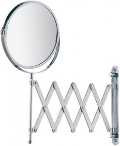 WENKO Kúpeľňové kozmetické zrkadlo Make-up Mirror rozšíriteľné 3x zväčšenie