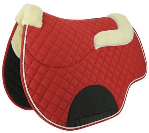 NORTON Confort Satteldecke/Rückenschoner in verschiedenen Farben, Farbe:bordeauxrot, Größe:Warmblutgröße