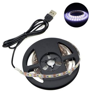 4m LED Streifen SMD 2835 USB TV Hintergrundbeleuchtung Lichtband Lichtleiste, Kaltweiß