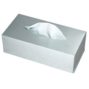 Kosmetikbox Kosmetiktuch Taschentuchbox Kosmetik Tücherbox Box Edelstahl matt