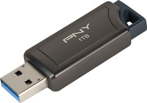 PNY PRO Elite V2 - 1000 GB - USB Typ-A - 3.2 Gen 2 (3.1 Gen 2) - 600 MB/s - Dia - Schwarz