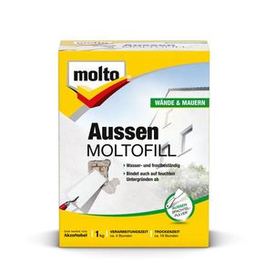 Molto Spachtelpulver Moltofill außen 1 kg