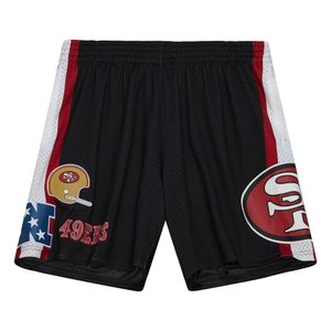 M&N NFL San Francisco 49ers Hometown Mesh Shorts - XL