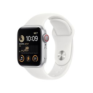 Apple Watch SE GPS+Cell 44mm Alu Silver/White Sport Band