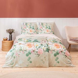 Estella Interlock Jersey Bettwäsche Marlene 6291-530 Blumen 135x200