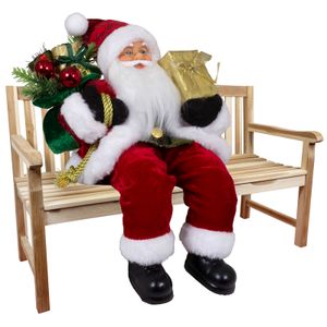 Weihnachtsmann 30cm Thoralf Kantenhocker Dekofigur Weihnachten