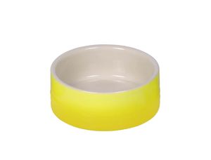 Nobby Keramik Napf "Gradient" : 250ml Gelb Ø 12 x 4,5cm Inhalt: 250ml Farbe: Gelb Größe: Ø 12 x 4,5cm
