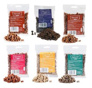 Chewies Mini Multipack (6x125g)- ideal als Trainingsleckerlie Hundeleckerli