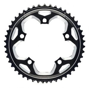 SHIMANO Kettenblatt FC-RS500 46 Zähne LK 110 mm schwarz