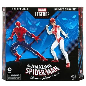 Marvel Legends The Amazing Spiderman - Spiderman und Marvel Spinneret Set 2 Figuren 15cm