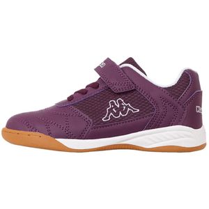 KAPPA Mädchen-Sneaker-Slipper-Sportschuh-Kletter Lila, Farbe:rot, EU Größe:35