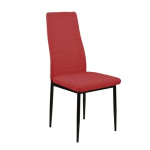 Stuhl Memphis Webstoff Rot