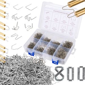 Hikey 800PCS Heiße Heftklammern, Schweißen Heiße Heftklammern, Stoßstange Reparatur Nagel Auto Stoßstange Plastik Schweißen, Kunststoff Schweißgerät Hikey 800PCS Heiße Heftklammern, Schweißen Heiße Heftklammern, Stoßstange Reparatur Nagel Auto Stoßstange Plastik Schweißen, Kunststoff Schweißgerät