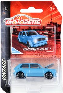 Majorette Spielzeugauto Vintage VW Golf MK1 blau 212052010Q12