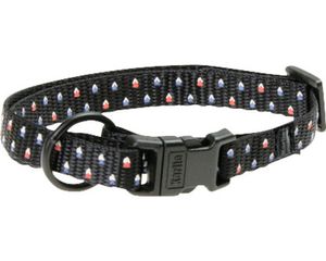 Karlie Art Sportiv Plus Triangle - Hundehalsbänder - XS - Nylon - Schwarz - 20-35x1 cm