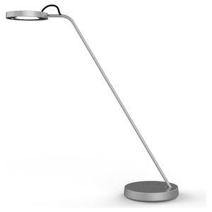 Unilux Smarte LED Schreibtischleuchte Eyelight 9W 600lm dimmbar in Grau