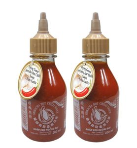 Doppelpack FLYING GOOSE Sriracha (2x 200ml) | scharfe Chilisauce mit extra Knoblauch