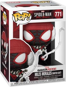 Marvel's Spider-Man POP! Games Vinyl Figur Miles Morales Winter Suit 9 cm