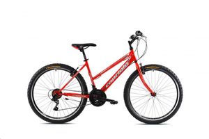 Horský bicykel PASSION Lady 26"/19HT bielo-červený (2021)