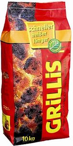 proFagus Grillis 3 kg - Kohlebriketts aus Buchenholz