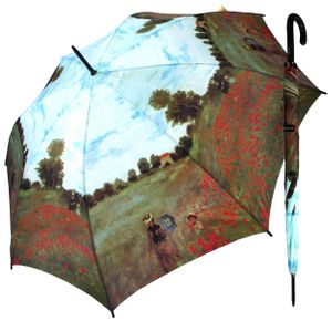 Regenschirm Motiv Mohnblumenfeld Claude Monet