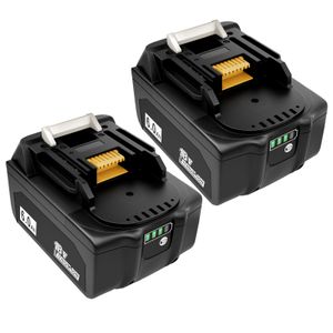 2-Pack 18V 6,0Ah Lithium-Ionen Akku Batterie Ersatzakkus Werkzeugakkus Für Makita CW004GZ CW002GZ01 CW003GZ01 CW001GZ01 Kühlschrank DCM501Z DCM501ZAR