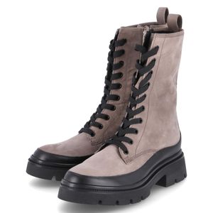Gabor Shoes Biker-Boot - Grau Nubukleder Größe: 38 Normal