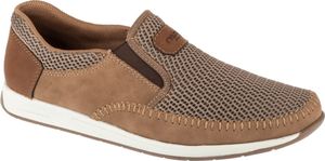 Rieker  Herrenschuhe Slipper Braun Freizeit, Schuhgröße:45 EU