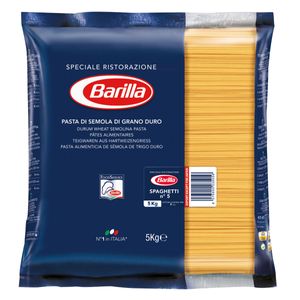 Barilla Spaghetti Nr. 5 Großpackung 5 kg.