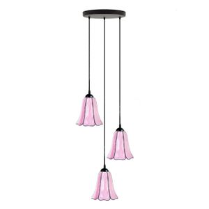 Art Deco Trade - Tiffany Kronleuchter Liseron Pink 3