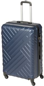 Xonic Design Reisekoffer - Hartschalen-Koffer mit 360° Leichtlauf-Rollen - hochwertiger Trolley mit Zahlenschloss in M-L-XL oder Set (Business Night Blue XL, groß)